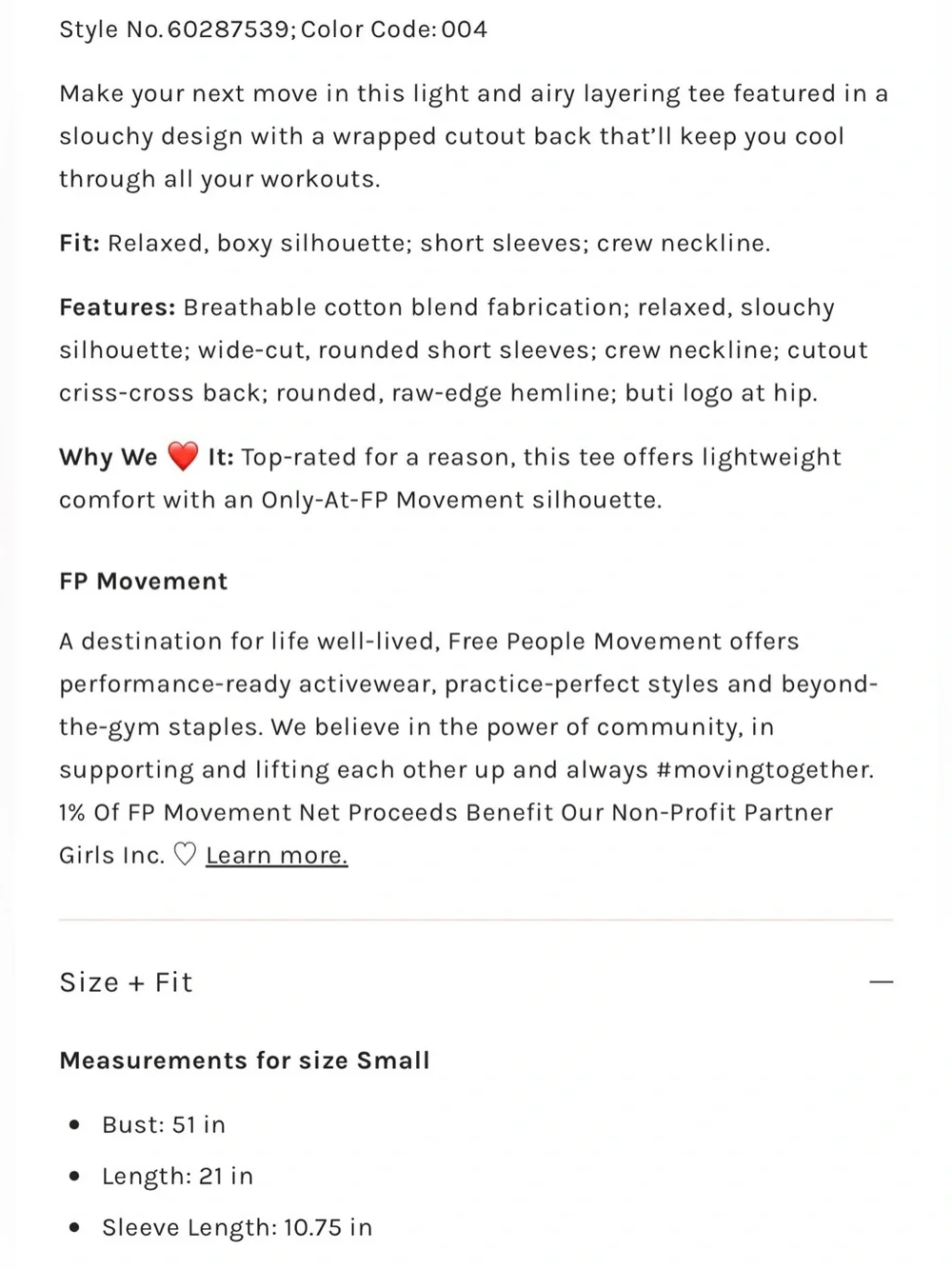 FP Movement My Time Teeš„ - Picture 4 of 16